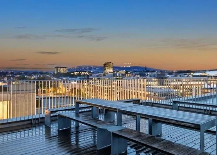 Aker Brygge - Sjoside Hjem - Sentral Beliggenhet 아파트