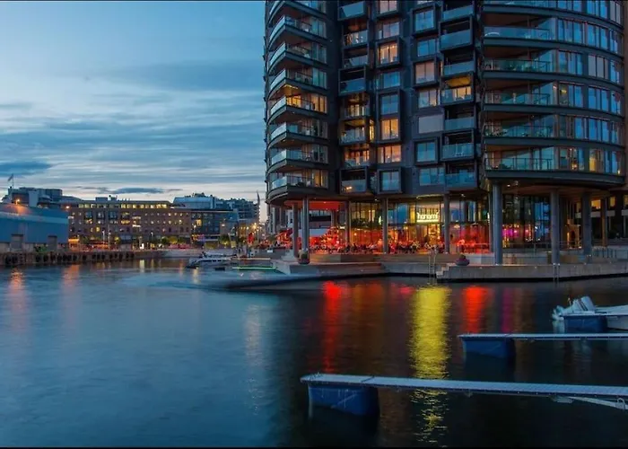 Aker Brygge - Sjoside Hjem - Sentral Beliggenhet 아파트